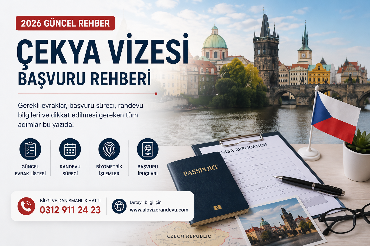 Çekya Vize Başvurularında Sık Yapılan Hatalar ve Uzman Tavsiyeleri