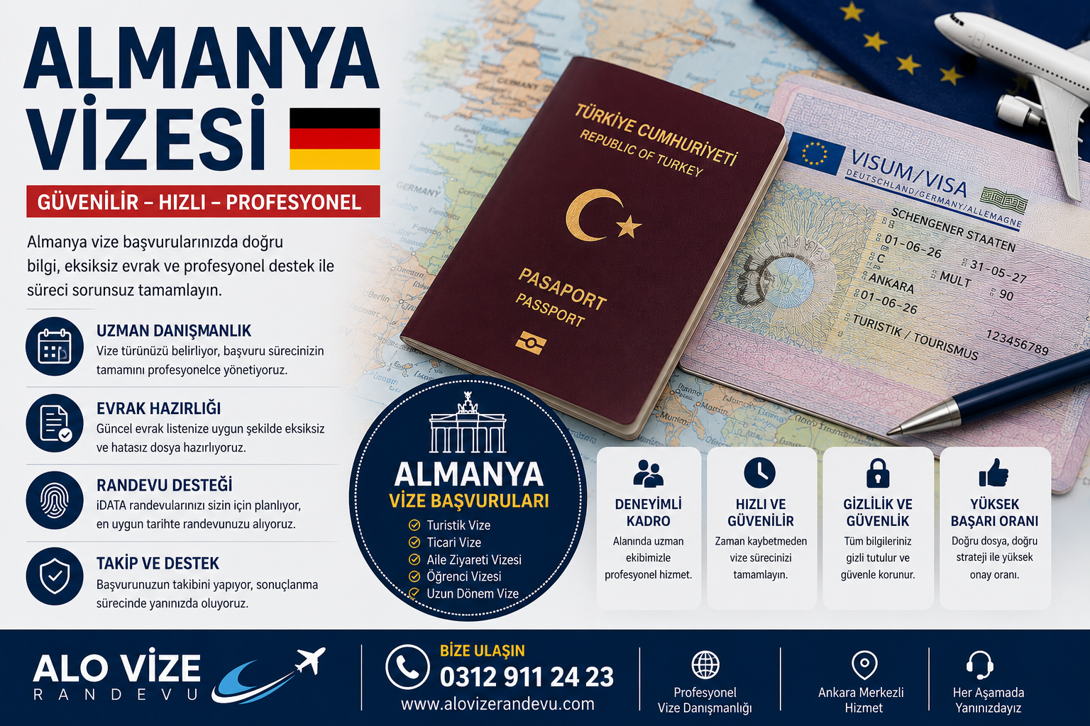 Almanya Vizesi 2026: Dijital Dosya Entegrasyonu, Biyometri Standartları ve Başvuru Sürecinde Yeni Dönem