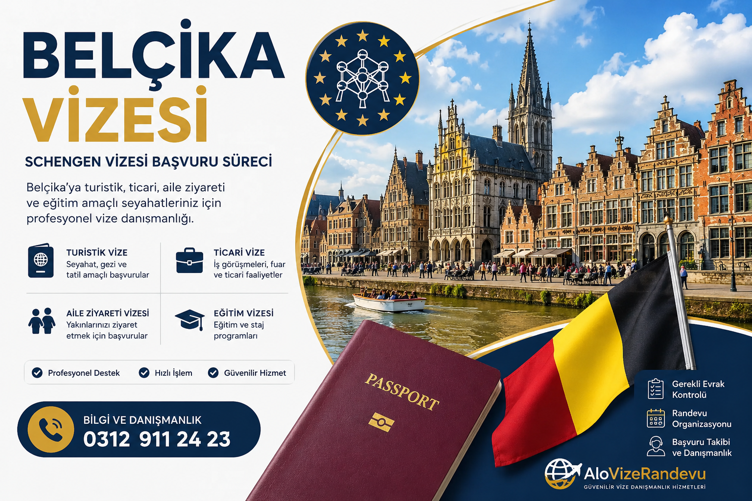 Belçika Vizesinde Güncel Süreç: 2026 Yılında Başvuru Yapacaklar İçin Kapsamlı Rehber